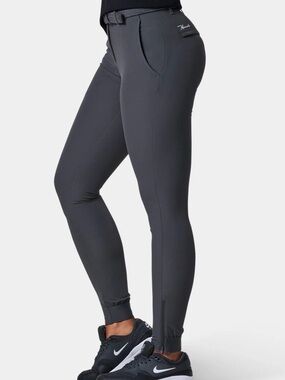 Macade Women’s Four-Way Stretch Golf Joggers Dark Gray Size Large